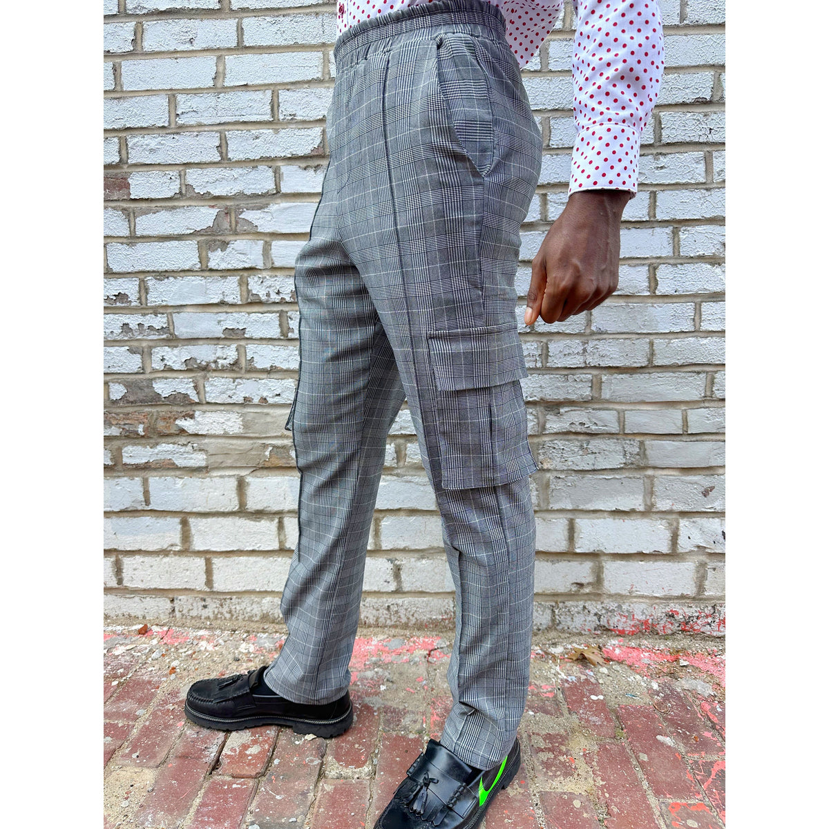 Glen Plaid Knit Pants – Brandin Vaughn Collection