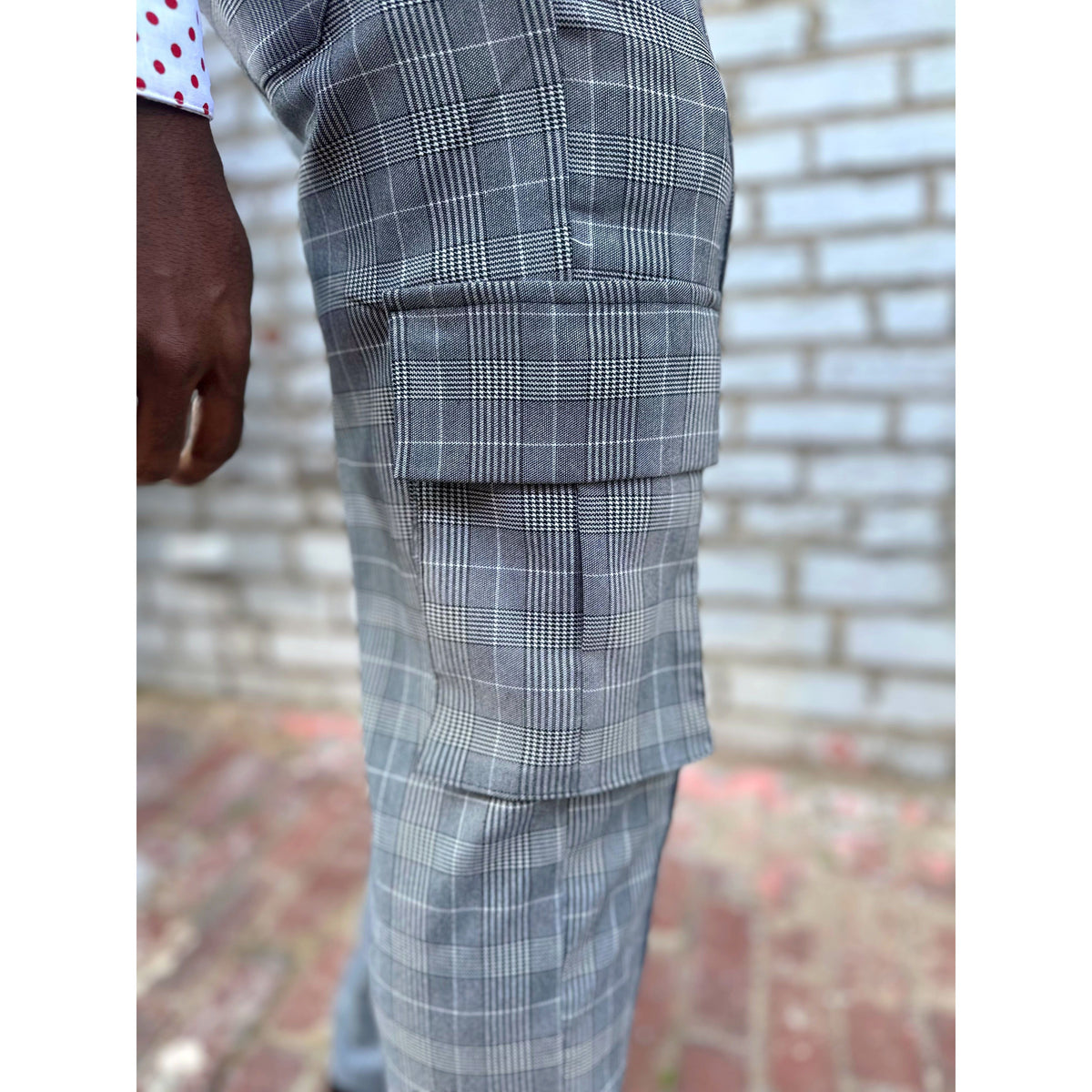 Glen Plaid Knit Pants – Brandin Vaughn Collection