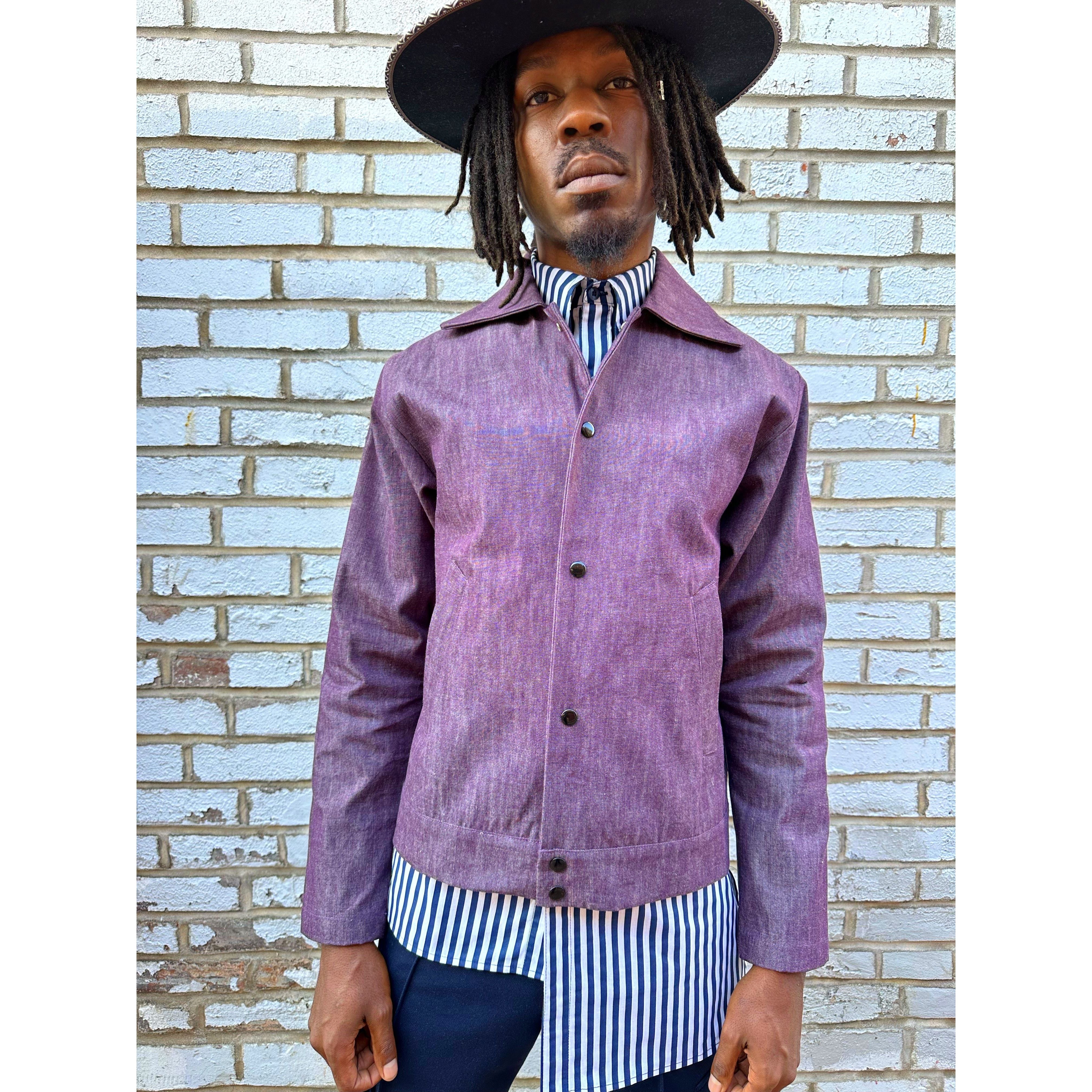 〓GOURMET JEANS〓 BACON BLOUSON /PURPLE IMG_1635_4032x.jpg?v=1707944513